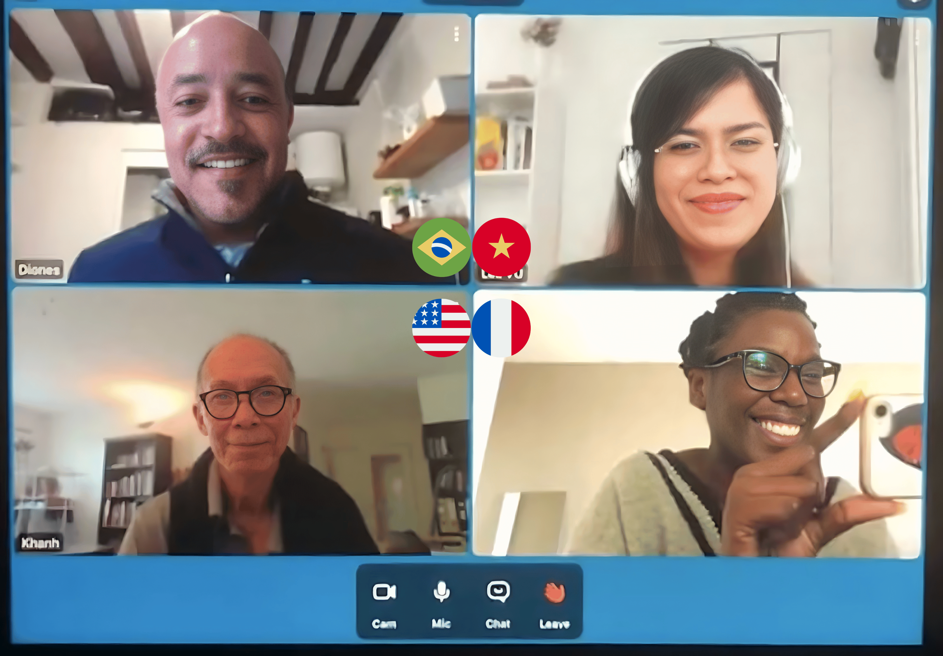 SpeakMeeters live conversation sessions
